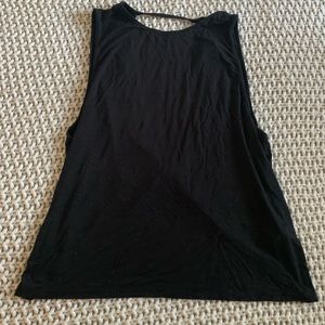 Forever 21 L Back Knot Tank Top